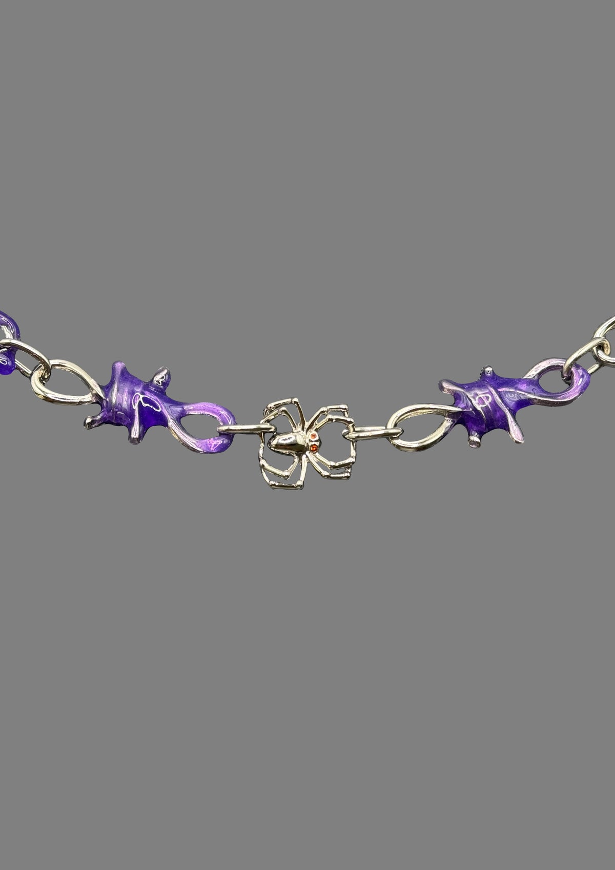 Purple Halloween Pants Chain
