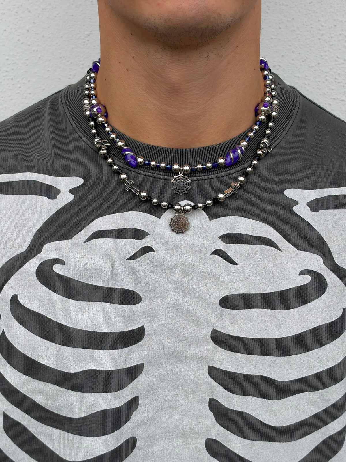 Black Halloween Necklace