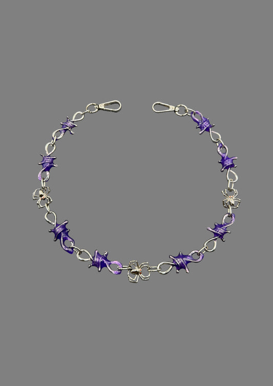 Purple Halloween Pants Chain