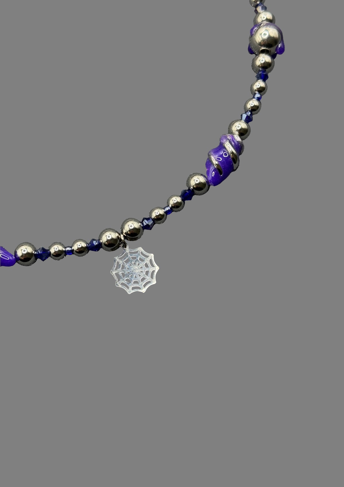 Purple Halloween Necklace