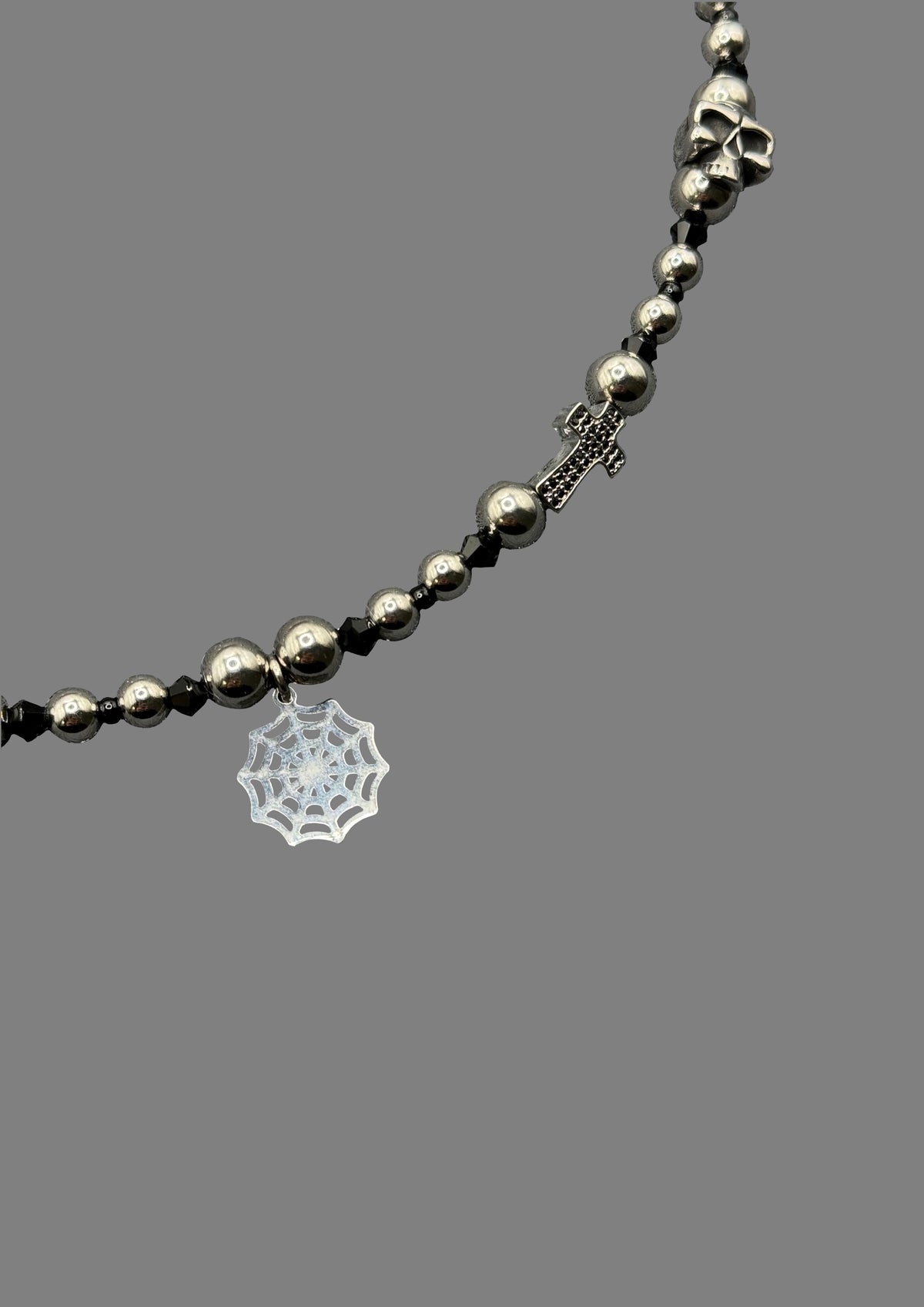 Black Halloween Necklace