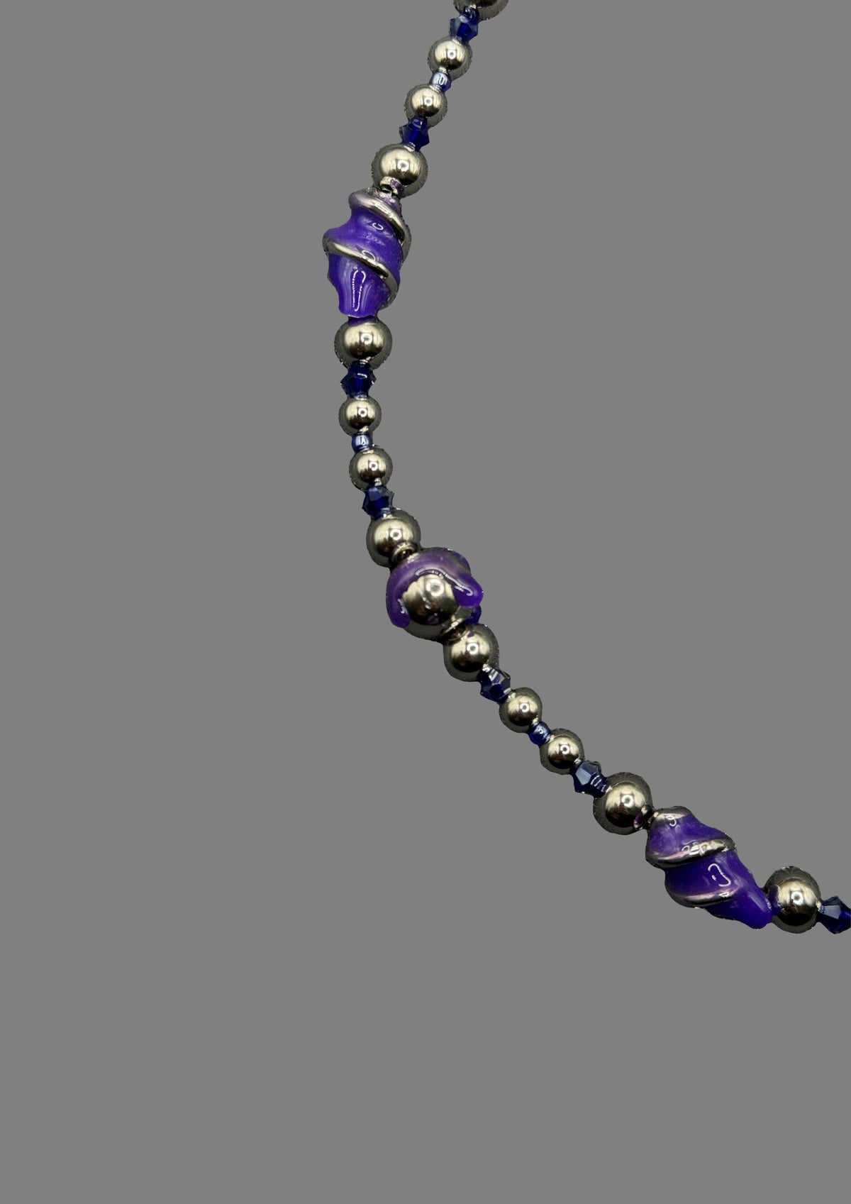 Purple Halloween Necklace